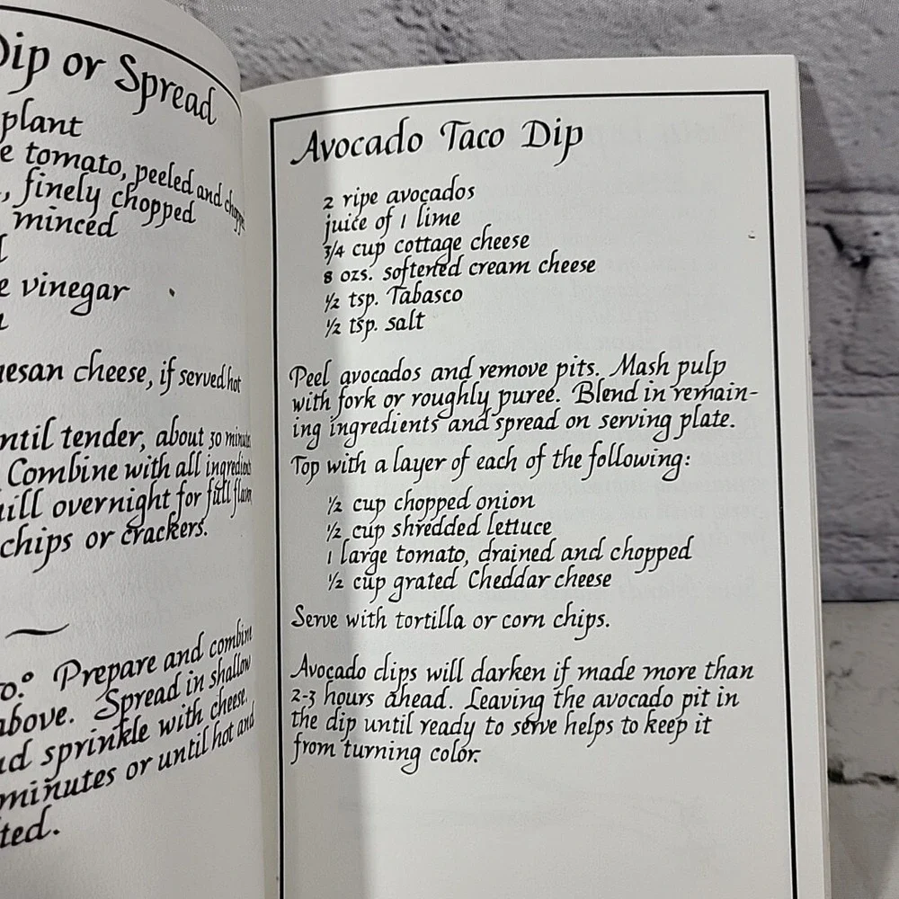 Appetizing Dips & Spreads Cookbook Paperback by‎ Wellspring 1980s